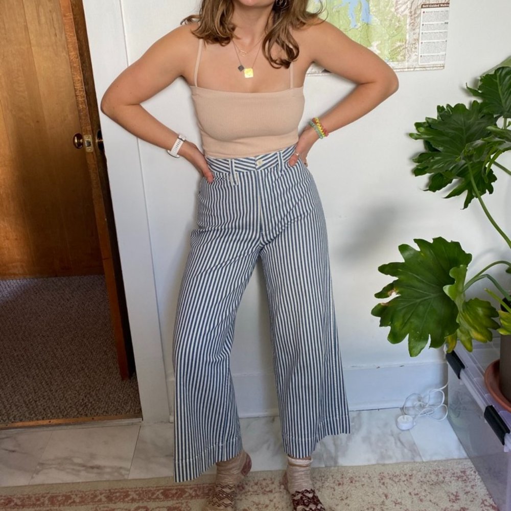 Emmett Wide-Leg Crop Pants